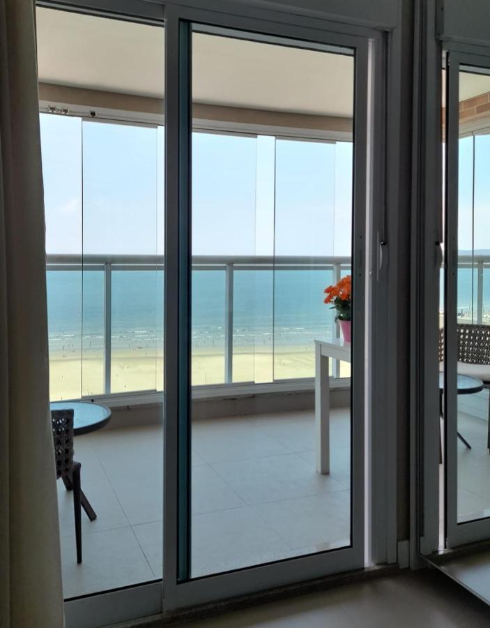 Apto Top Com Vista Pro Mar Em Condominio Completo Em Frente A Praia! Santos  Exterior photo