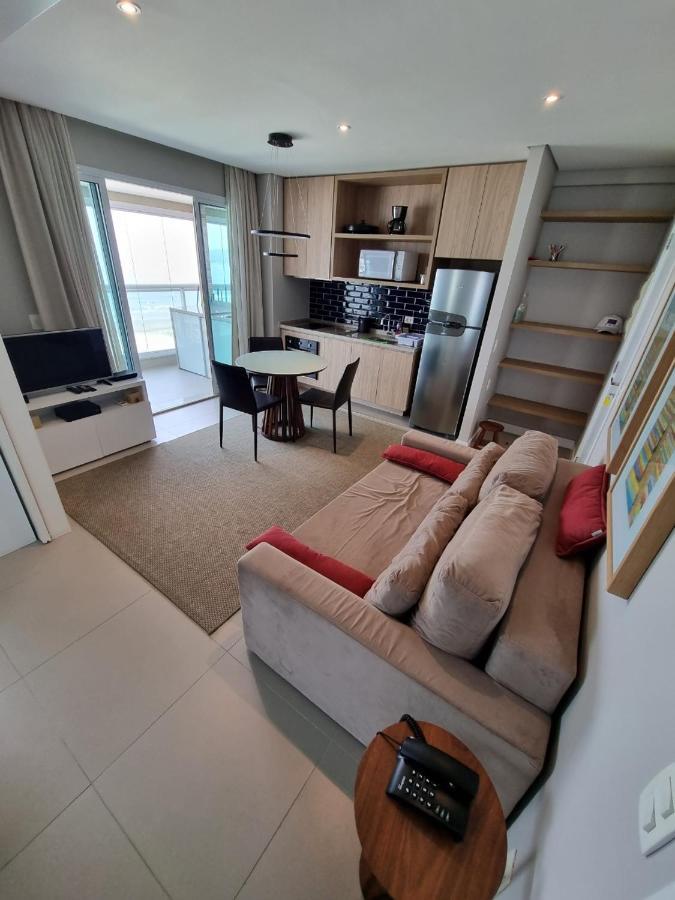 Apto Top Com Vista Pro Mar Em Condominio Completo Em Frente A Praia! Santos  Exterior photo